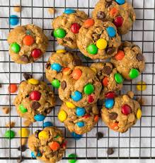 These monster cookies are ultra chewy, loaded with creamy peanut butter, m&ms, chocolate chips and are ready in just 30 minutes! Healthy Desserts 50 Recipes And Tips Wellplated Com