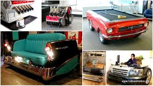 Help your customers keep up with the latest home decor trends in this fun and creative niche! 42 Simply Brilliant Ideas On How To Recycle Old Car Parts Into Furnishings