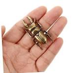 Amazon.com: Levemolo Figuras de escarabajo de latón ...
