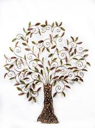 Metal Tree Of Life Metal Tree Metal Wall Art Decor Led Decorative Lights