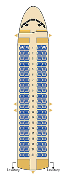 Midwest Airlines Aircraft Seatmaps Airline Seating Maps