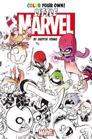 You can print or color them online at getdrawings.com. Color Your Own Young Marvel By Skottie Young Young Skottie 9780785195559 Amazon Com Books