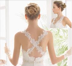 Detachable Straps Lace Appliqued Cross Back Straps These Would Be A Beautiful Additi Wedding Dress Alterations Wedding Dresses With Straps Dress Hairstyles
