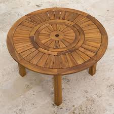 The Lazy Susan Outdoor Table Table Only Hammacher Schlemmer Patio Dining Outdoor Tables Outdoor Living Furniture
