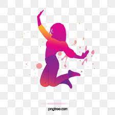 Youthful Dancing Girl Watercolor Silhouette Dance Clipart Girl Gradient Png Transparent Clipart Image And Psd File For Free Download In 2021 Dance Silhouette Dancing Clipart Dance Background