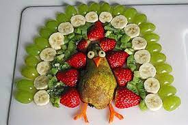 Auf dem wochenmarkt und in den supermärkten gibt es das ganze jahr über ein reichhaltiges angebot an obst und gemüse. Kunterbunter Pfau Von Moosmutzel311 Chefkoch Obsttiere Kindergeburtstag Rezepte Rezepte Mit Obst