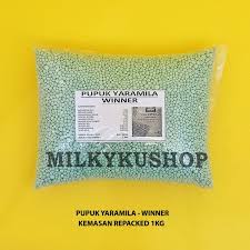 Check spelling or type a new query. Jual Pupuk Yaramila Winner 15 09 20 Kemasan Repack 1 Kg Di Lapak Milkykushop Bukalapak