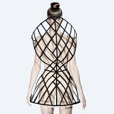 Chromat Hyperbloid Dress Geometric Fashion Innovative Fashion Architectural Clothing
