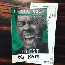 Chris Rock taped a Netflix special at BAM & dropped in at Comedy Cellar