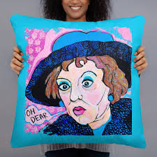 Aunt Clara Bewitched Pillow Marion Lorne Endora Samantha Darrin Tabitha  Stephens Gladys Kravitz Uncle Arthur Paul Lynde Elizabeth Montgomery
