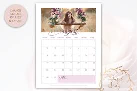 Psd Photo Calendar Template 2021 1 In 2020 Calendar Template Photo Calendar Print Calendar