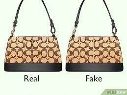 Authentic coach purses are always perfect, so if you see any crooked letters, it' fake. 3 Ways To Spot A Fake Coach Bag Wikihow