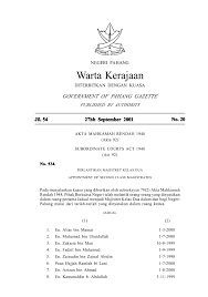 Akta ini menjadikan ucapan yang mempunyai kecenderungan menghasut sebagai. Akta Mahkamah Rendah 1948 27 September 2001