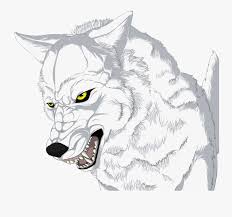See more ideas about wolf drawing, wolf art, anime wolf. Easy Wolf Drawings Anime White Wolf Angry Free Transparent Clipart Clipartkey