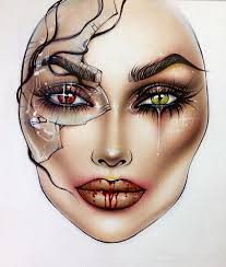 pin by melissabill brett on beautiful face charts makeup