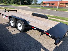 We have various configurations and types of gooseneck rentals. 7x20 Car Hauler Nihart Trailer Rental