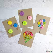 Taking the time to make a greeting card personally, lets the receiver know just how special they are to you. 15 Ways To Use Buttons In Your Cards And Paper Crafts