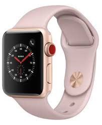 Apple Watch Series 3 Gps Cellular 38mm Gold Aluminum Case With Pink Sand Sport Band Reviews Macy S Rose Gold Apple Watch Buy Apple Watch Gold Apple Watch