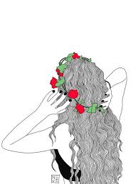 Imagen De Girl Outline And Art Art Tumblr Dessin Noir Et Blanc Dessins De Fille