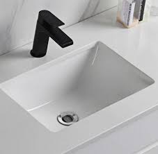 White Undermount Basin Stone Top