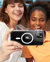 Amazon.com: TORRAS Shockproof Magnetic Clear for iPhone 15 Plus Case &  iPhone 14 Plus Case, 12FT MIL-Grade Drop Protection, Compatible with  MagSafe, Non-Yellowing Cover for iPhone Plus Phone Case 6.7, Clear :