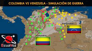 Un nuevo caza para la fuerza. Colombia Vs Venezuela Simulacion De Guerra Youtube