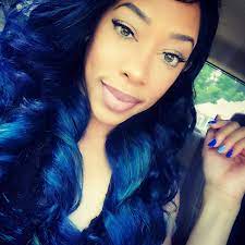 Mayvenn Hair Extensions Adore Dye Color Indigo Blue Mayvenn Hair Adore Hair Color Hair Affair