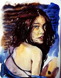 Yu He Pao litchi Watercolor 18x25cm 2017/05/28