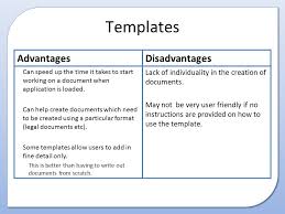 Check spelling or type a new query. Wizards Templates Styles Macros Chapter 3 Contents This Presentation Covers The Following Purpose Characteristics Advantages And Disadvantages Ppt Download