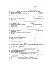 Free modern marvels worksheets provide questions for students to answer. Modern Marvels Cheese2 Doc Names Date Modern Marvels Cheese 1 The Milk Tankers Pictures Will Each Hold Over Gallons Of Milk 2 Of The Milk Produced Course Hero