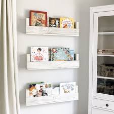 Calista 8 Floating Shelf In 2020 Nursery Bookshelf Baby Room Organization Nursery Book Storage