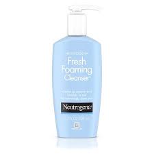 Neutrogena Fresh Foaming Facial Cleaner All Skin Types Hypoallergenic 6 7 Fl Oz Walmart Com Facial Cleanser Makeup Remover Makeup Removing Cleanser Foaming Facial Cleanser