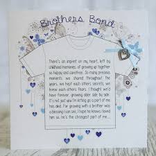 Brother's bond, created by ian somerhalder and paul wesley, known as the salvatore brothers the crafted four brother's bond is the artful blending of three distinctive mash bills to create a. Brothers Bond Greeting Card Heart On My Sleeve Greetings