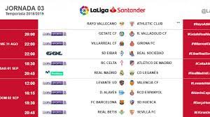 Descubre todos los partidos de hoy, horarios de los eventos, dónde ver por tv y online la jornada de fútbol y el resto de deportes. Horarios Y Donde Ver Por Tv Todos Los Partidos De La Jornada 3 De Laliga Santander
