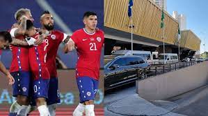 Chile took the lead midway. Vz9p10opr7d3dm