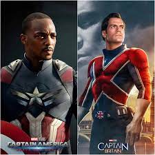 The new Captain America is trying to drop hints that Henry Cavill is coming to the MCU as Captain Britain