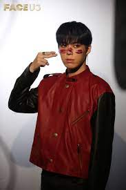 Pin By Aisling On Verivery Red Leather Jacket Fashion Chef Jackets