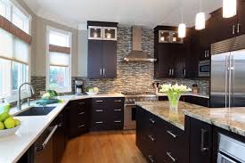 Dark cabinets are a popular option that we see here at marble.com. 6 Countertop Colors For Kitchens With Dark Cabinets Westchester Ny