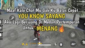Quotes free fire part 2 versi bocah gamers. Free Fire Quotes Update Free Fire 2020