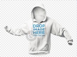Download Placeit Invisible Model Hoodie Mockup Over A Null Background Clothing Mockup Hoodie Mockup Png