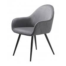 Dank armlehnen und gebogener rückenlehne ist der stuhl besonders bequem. Move Esszimmerstuhl Mit Armlehne Grau Bestellen Sie Hier