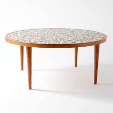 Jane And Gordon Martz Oak And Ceramic Tile Top Coffee Table Etsy In 2020 Tile Top Tables Coffee Table Ceramic Tiles