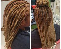 100 Human Hair Dreadlock Extensions With Honey Tips 50 Ombre Etsy Dreadlock Extensions Dreadlocks Synthetic Dreads