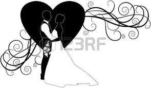 Fleur Dessin Noir Et Blanc Silhouette De Couple De Mariage Illustration Mariage Illustration Dessin Noir Et Blanc Mariage Noir Et Blanc