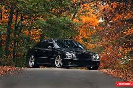 Mercedes Benz E 55 Amg W211 On Vossen Wheels Photo Collection Benz Mercedes Benz E