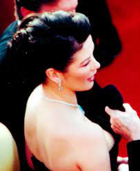 Catherine zeta jones nip slip