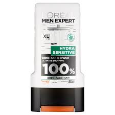 Finally, the hair is not left out thanks to a range of shampoos, hair colors and styling products for men that will find their place in your beauty routine. L Oreal Men Expert Hydra Sensitive Shower Gel Ocado