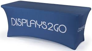 6 Stretch Table Cover Fitted Design Custom Graphics Fitted Table Cover Fitted Tablecloths Table Covers