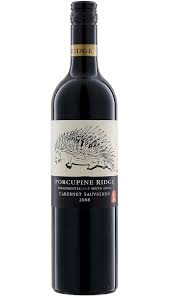 2016 Porcupine Ridge Cabernet Sauvignon Coastal Region South Africa