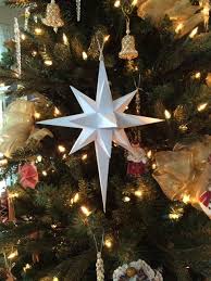 How To Make A Paper Star Of Bethlehem Paper Christmas Decorations Handmade Christmas Decorations Star Of Bethlehem